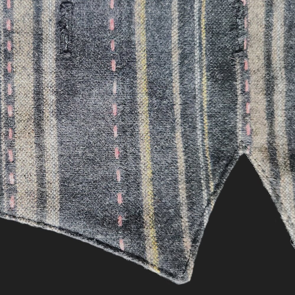CUSTOM equestrian Shadbelly POINTS "SAVANNA" Gray Tan Pink sz S, M, L, XL